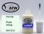 Preview: Honda, Polar White, NH-512: 20ml Lackstift, von ATW Autoteile West.